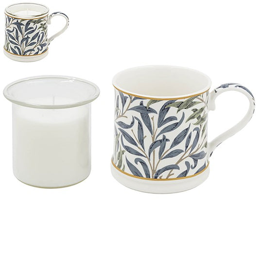William Morris Willow Bough Mug With Candle