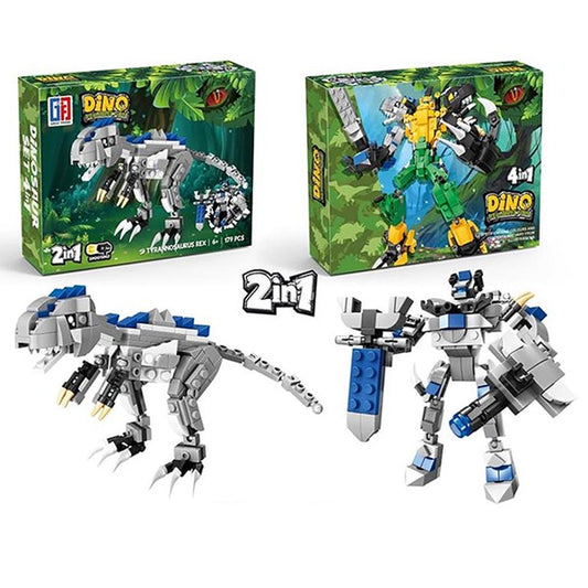 Minibricks Dinosaur Grey