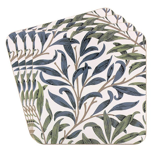 William Morris Willow Bough Coasters Set of 4