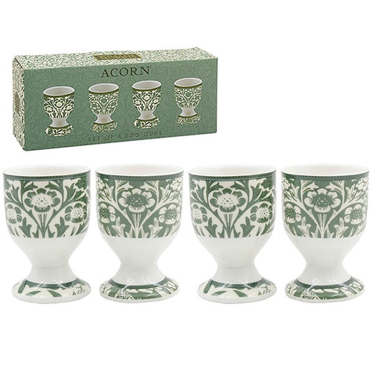 William Morris Acorn Egg Cups Set of 4