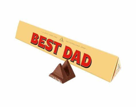Best dad Toblerone