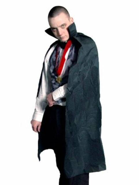 Vampire Cape With Collar-Adult