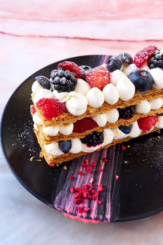 Mixed Berry Millefeuille
