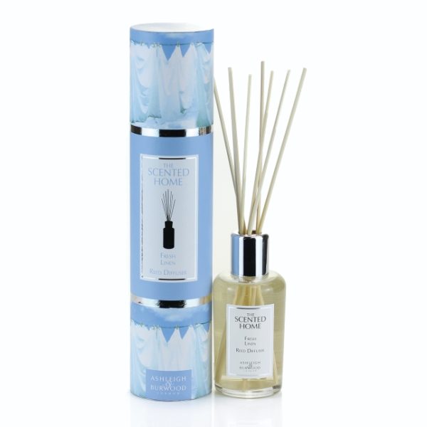 <b> Any 2 for £28 </b> <br>SCENTED HOME FRESH LINEN DIFFUSER 150ML