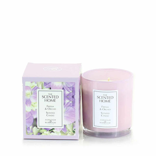 Freesia & Orchid Scented Jar Candle <b> Any 2 for £28 </b> <br>