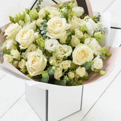 Luxury White Flower Bouquet