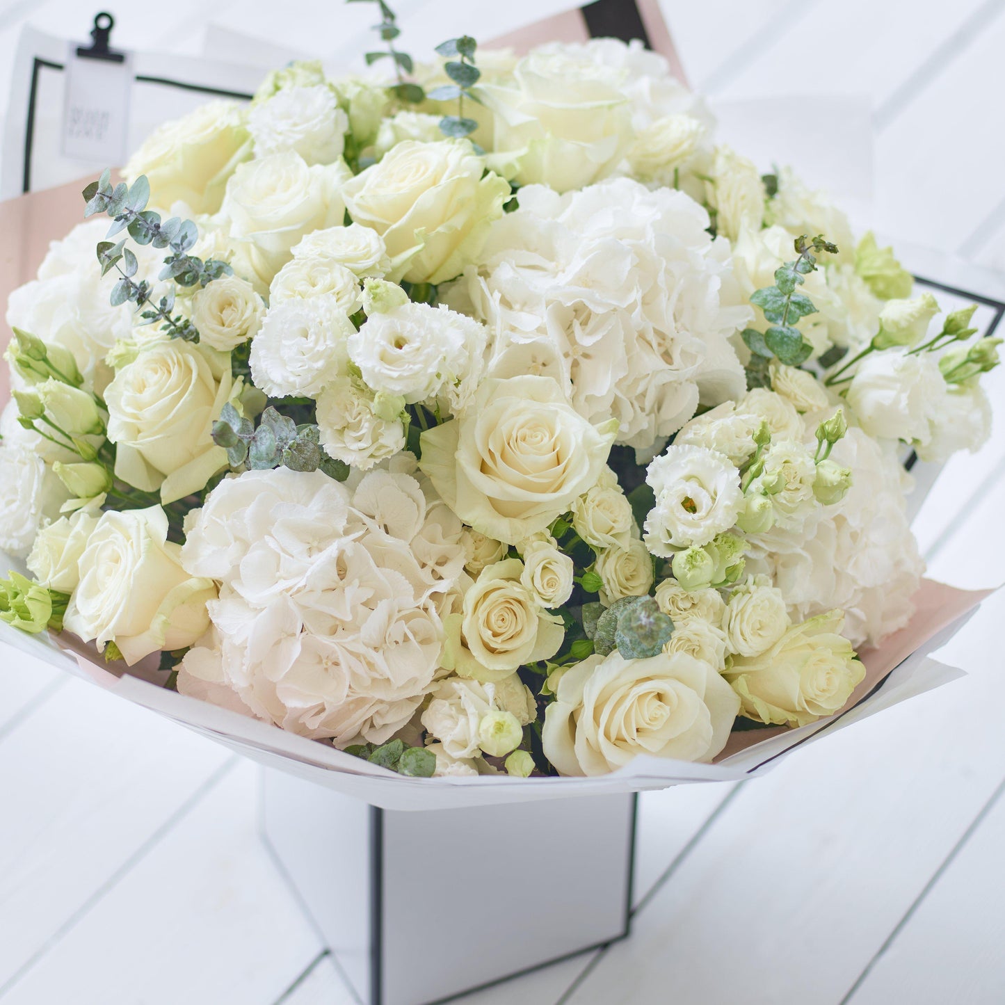 Showstopper White Flower Bouquet