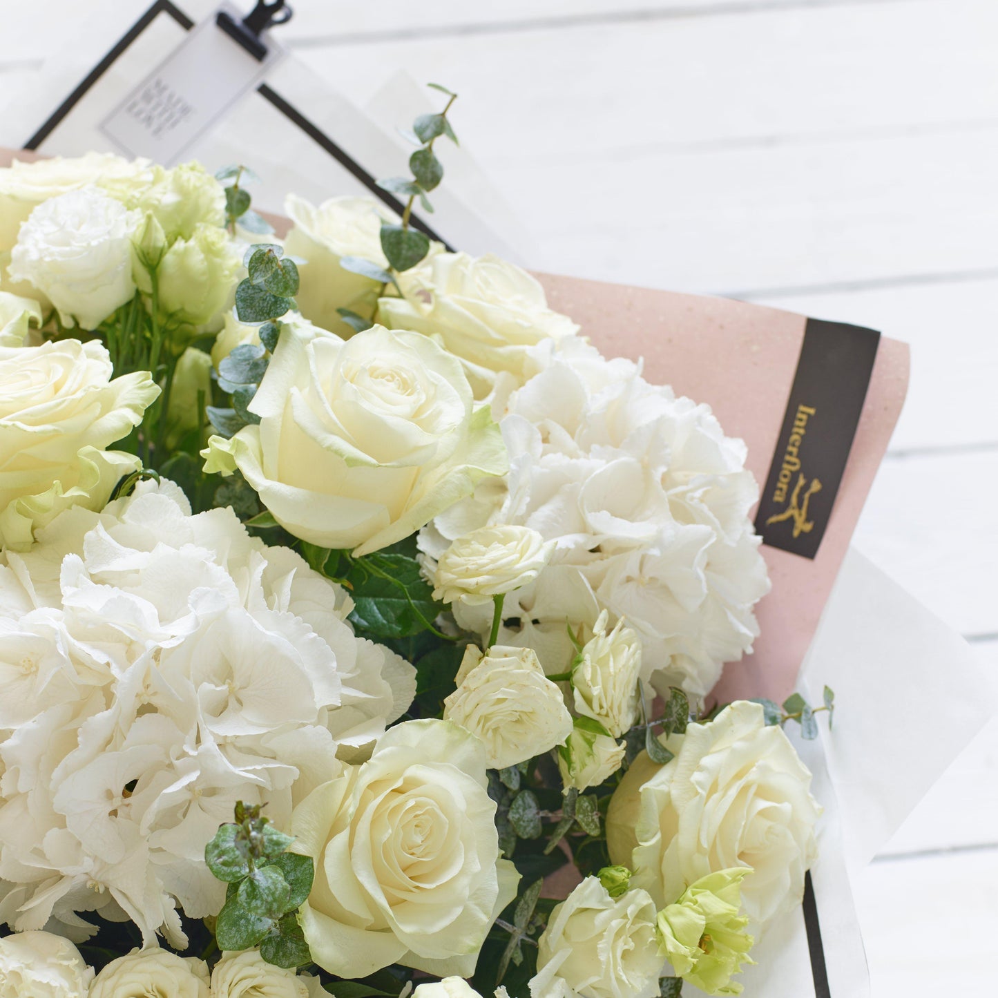 Showstopper White Flower Bouquet