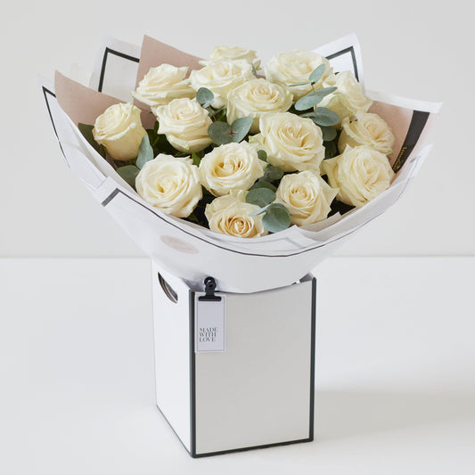 White Rose Bouquet