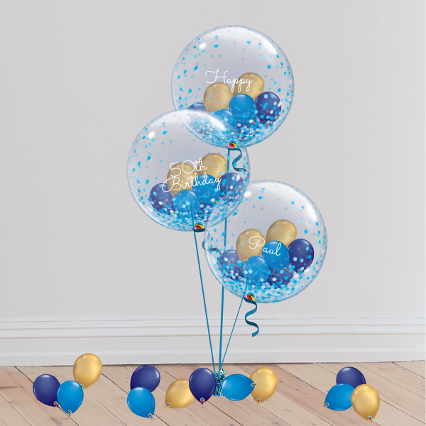 Trio Gumball Deco Bubble Bouquet
