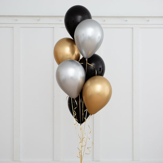 Hollywood Latex Balloon Bouquet (Helium Filled)