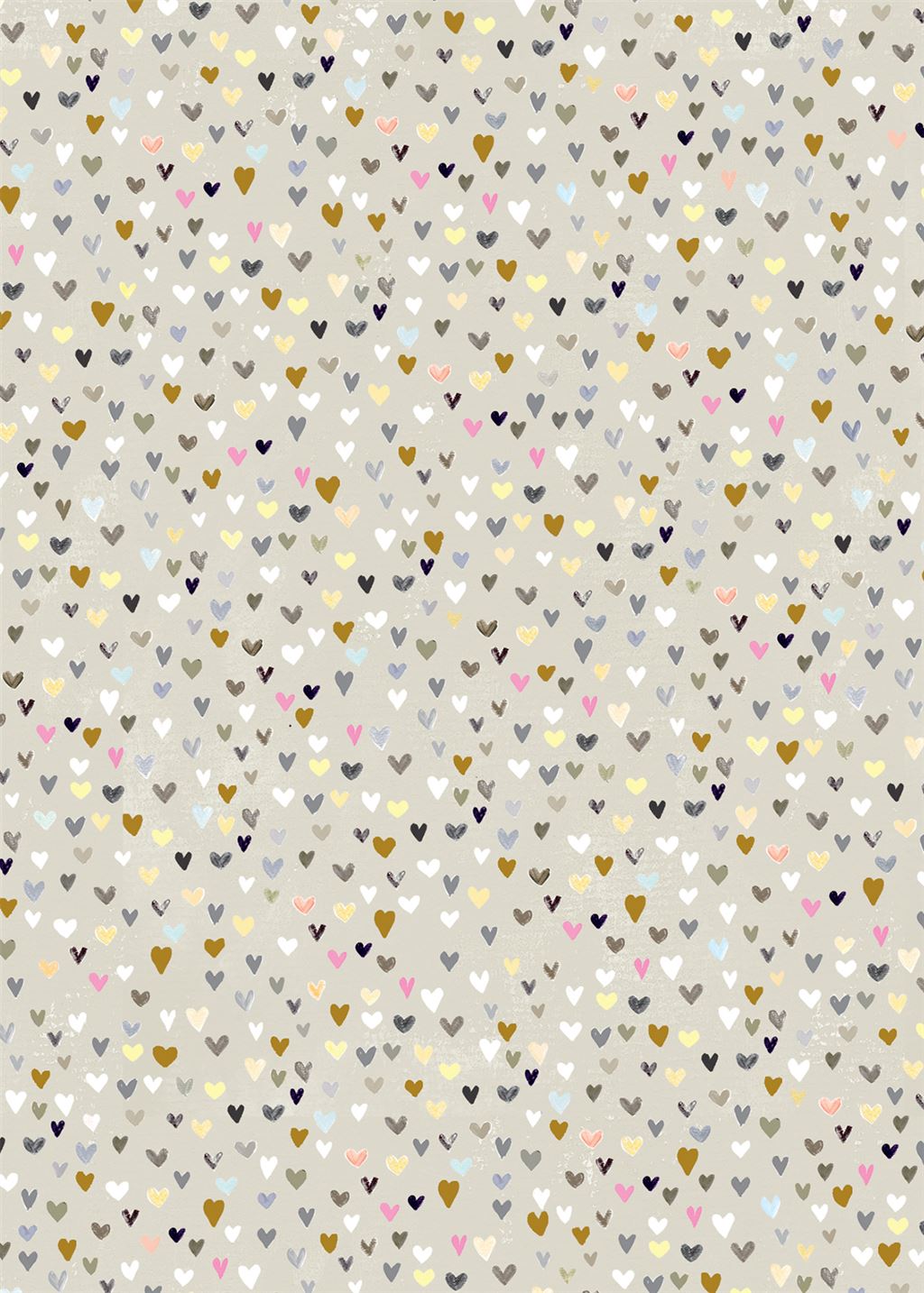 WRAP PS DITZY HEARTS (FOIL)