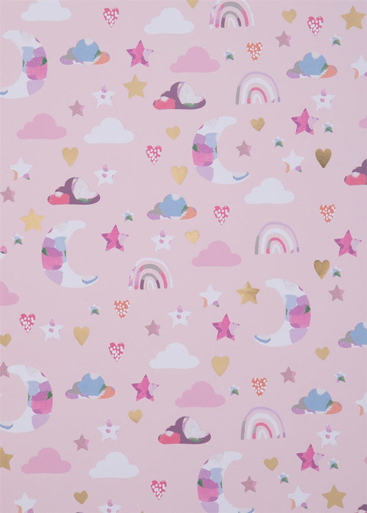 WRAP SD BABY GIRL CLOUDS