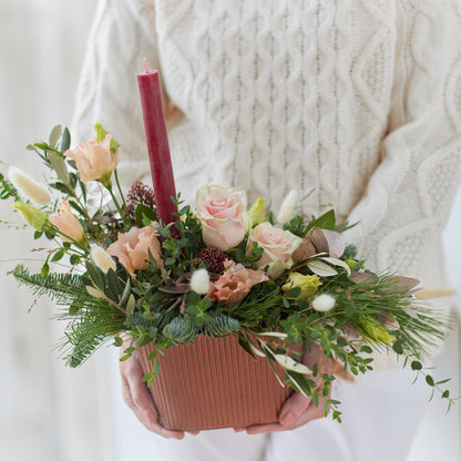 Winter Trending Candle Arrangement