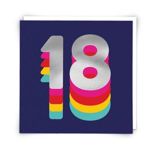 Navy 18 Greetings Card