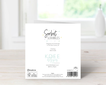 Swan Happy Anniversary Card