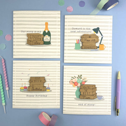 Once upon a time, Engagement Card