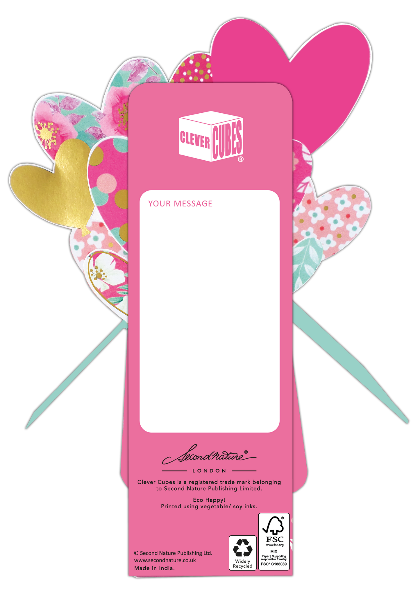 Mum, Birthday - 3D Pop Up's Greeting Card - Second Nature