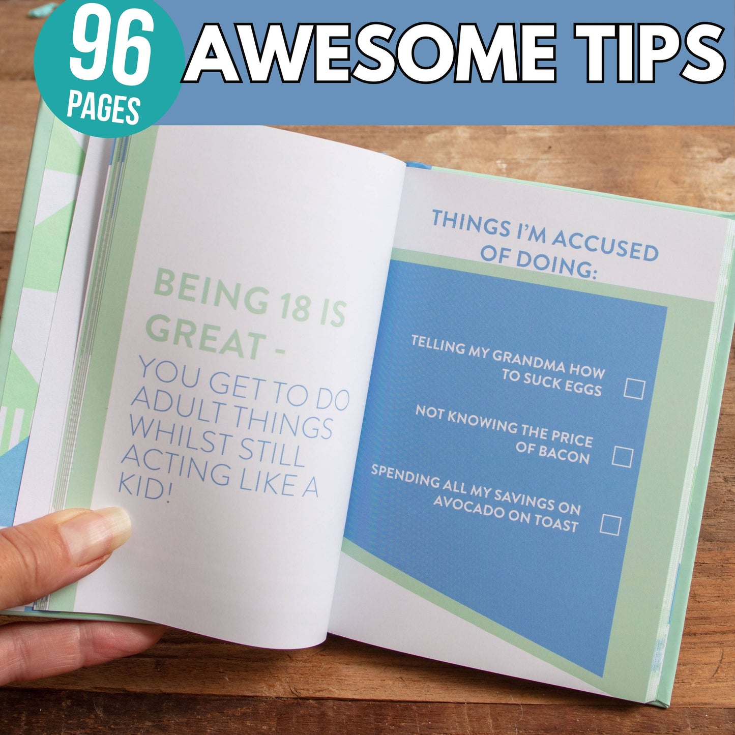 18: Apparently An Adult Now - Fun Age Quote Pocket Book