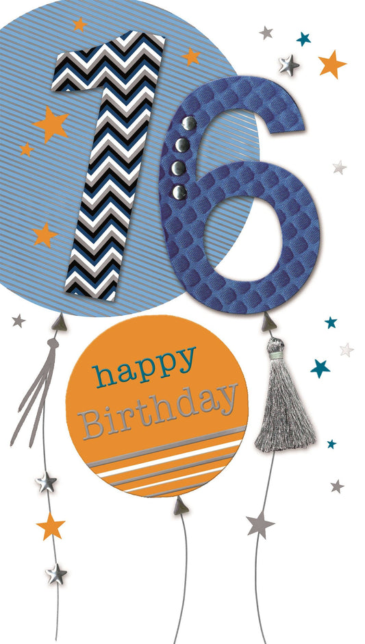16th - Balloons - Champagne - Second Nature