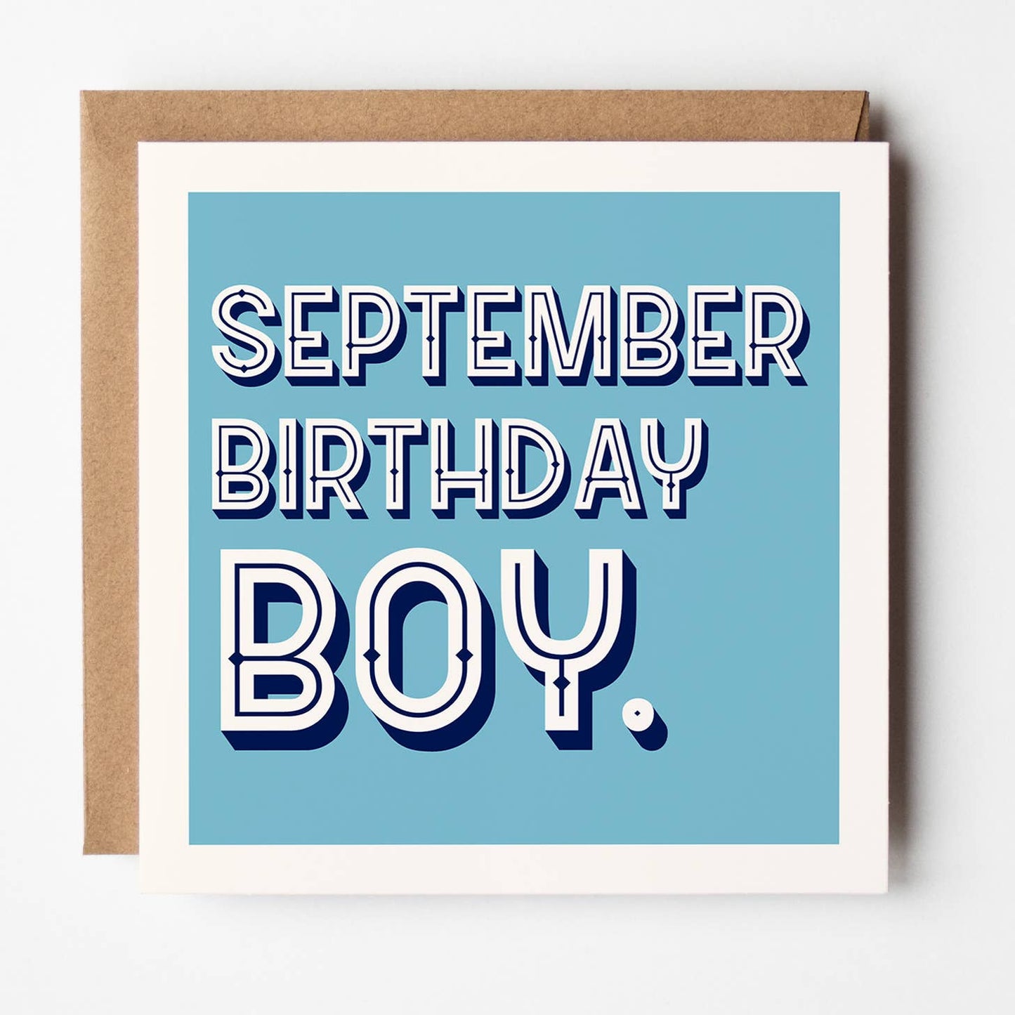 Month Of The Year - Birthday Boy Card