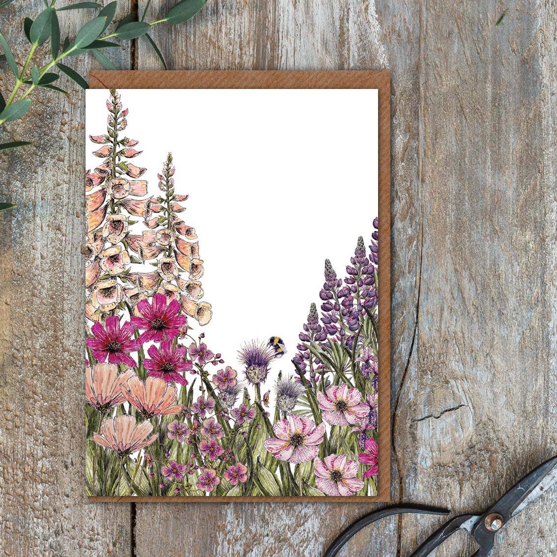 The Palace Gardens Card (Cello-Free)