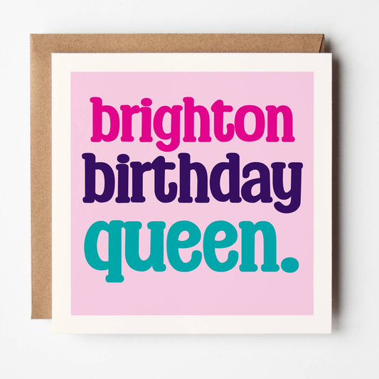 Birthday Queen - Add Town Customised Card #3