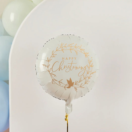 Happy Christening 22" Foil Balloon