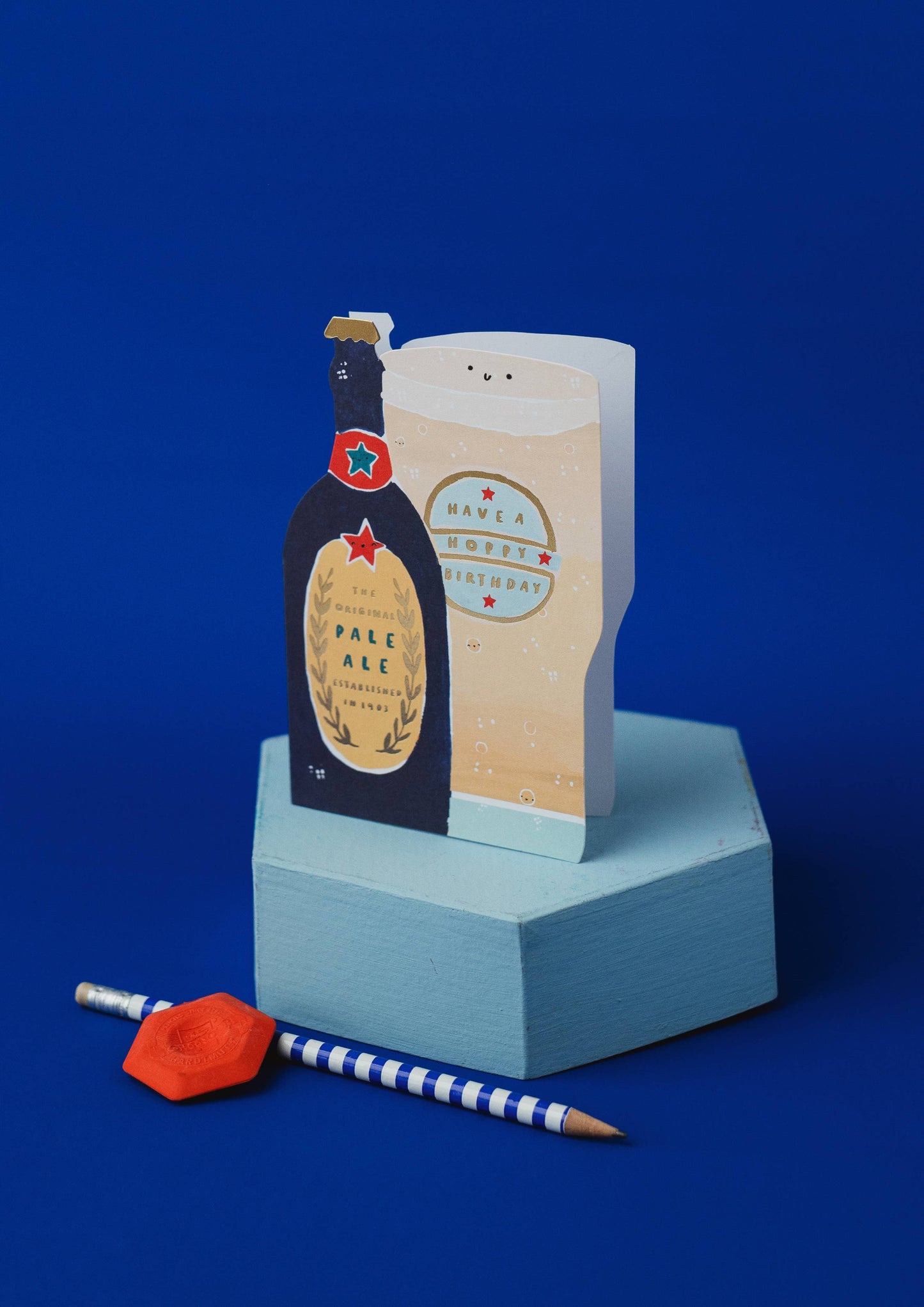 Mochi Open Birthday Beer Bottle And Pint Hoppy Birthday