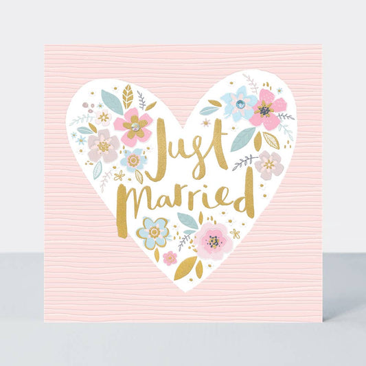 Peony - Just Married/Floral Heart