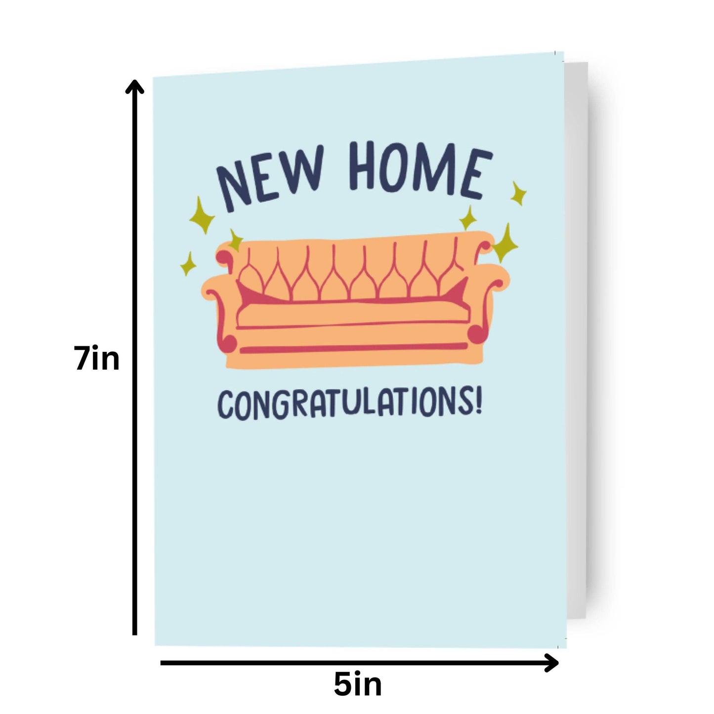 Friends New Home Card