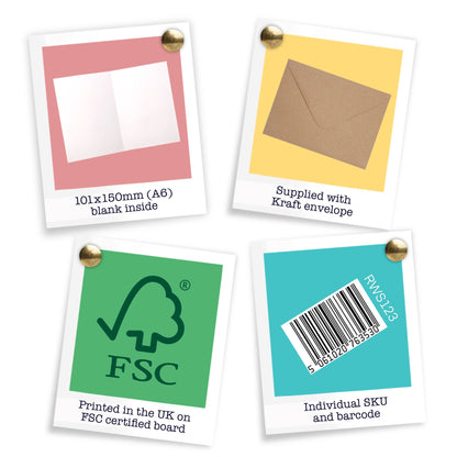 Funny 40th Birthday Card - A6 - McOldies Club Chocolate Biscuit