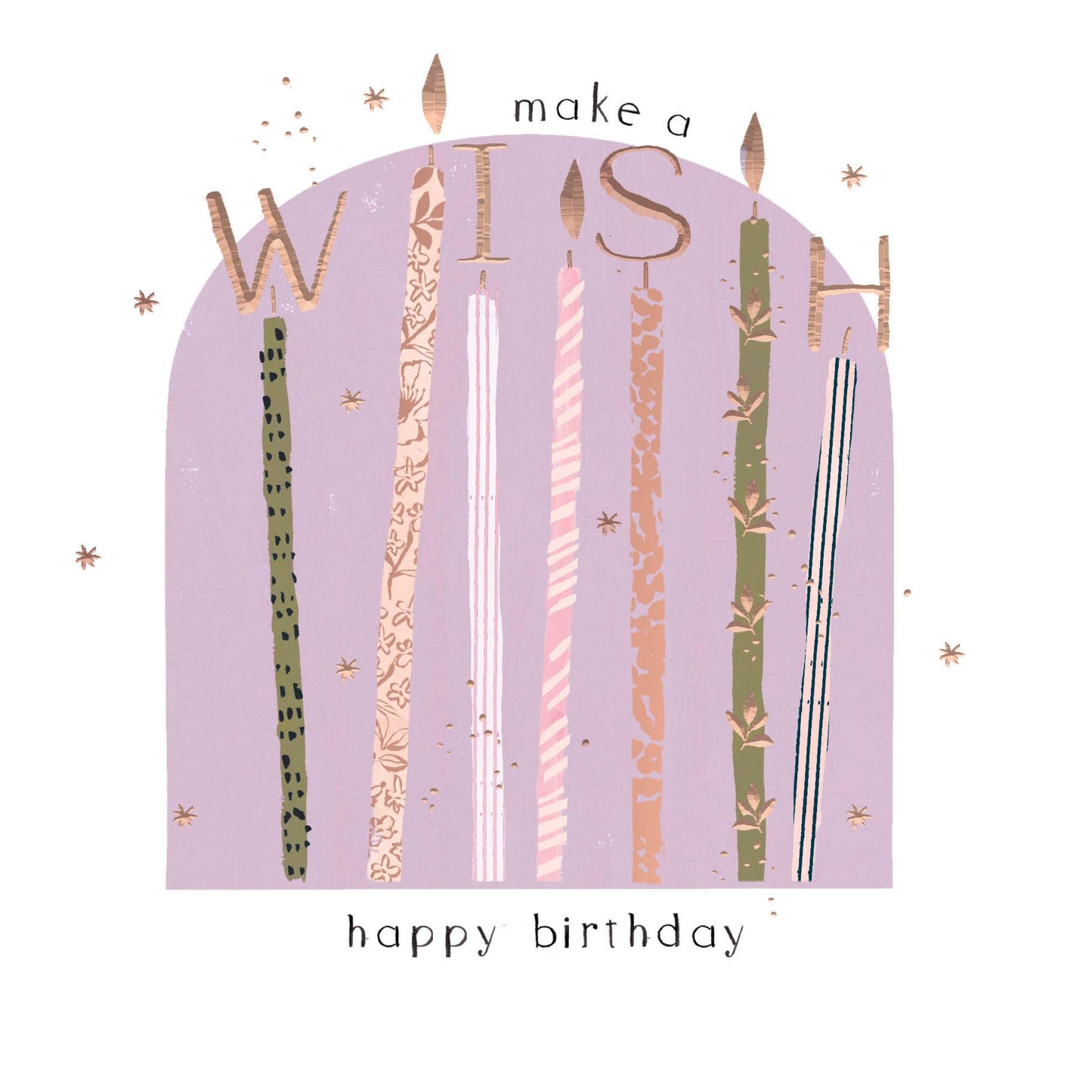 Botanique Open Birthday Make A Wish Candles