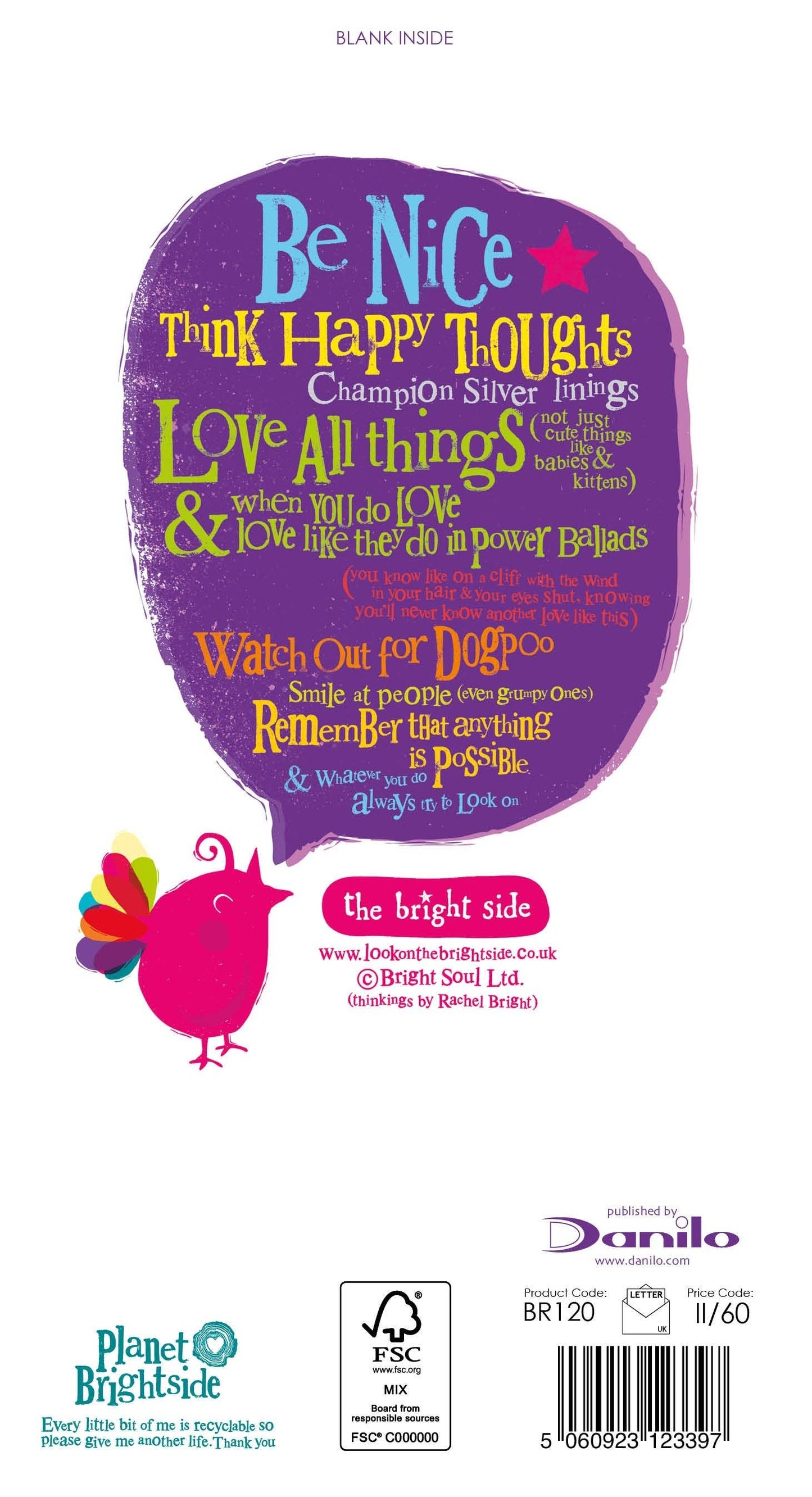 Brightside Age 6 Birthday Card