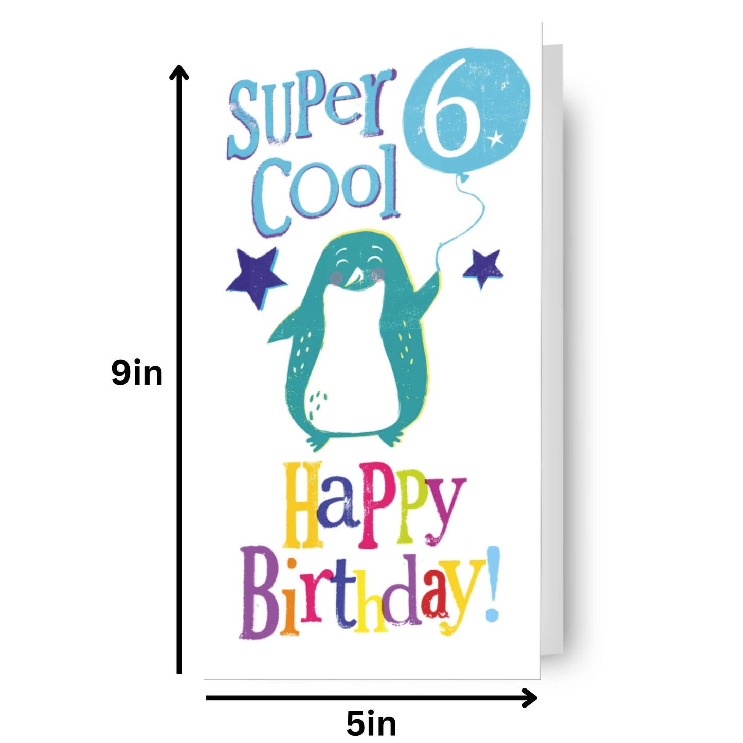 Brightside Age 6 Birthday Card