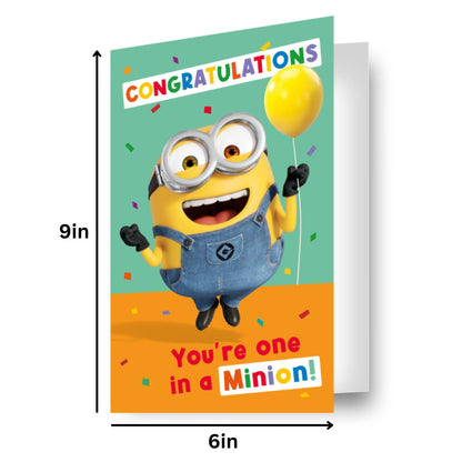 Despicable Me Congratulations Card