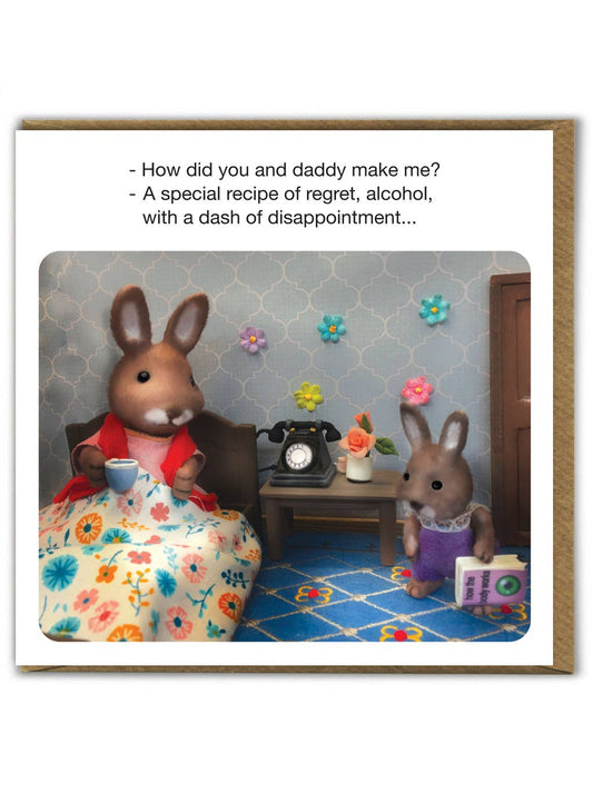 Funny Birthday Card - How Babies Are Made - by Forest_Fr1ends