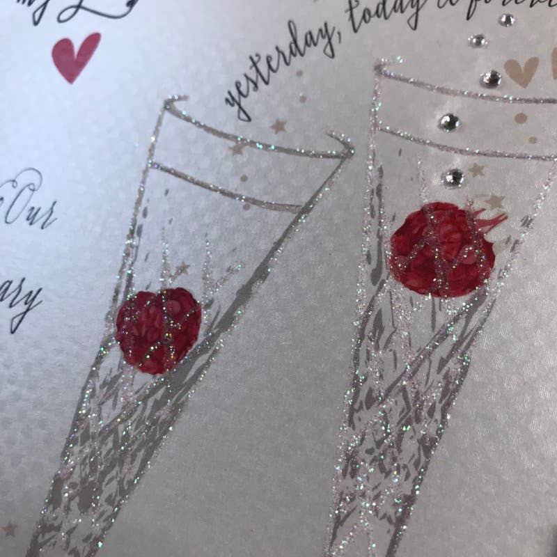 Anniversary Special Friends Flutes & Raspberries