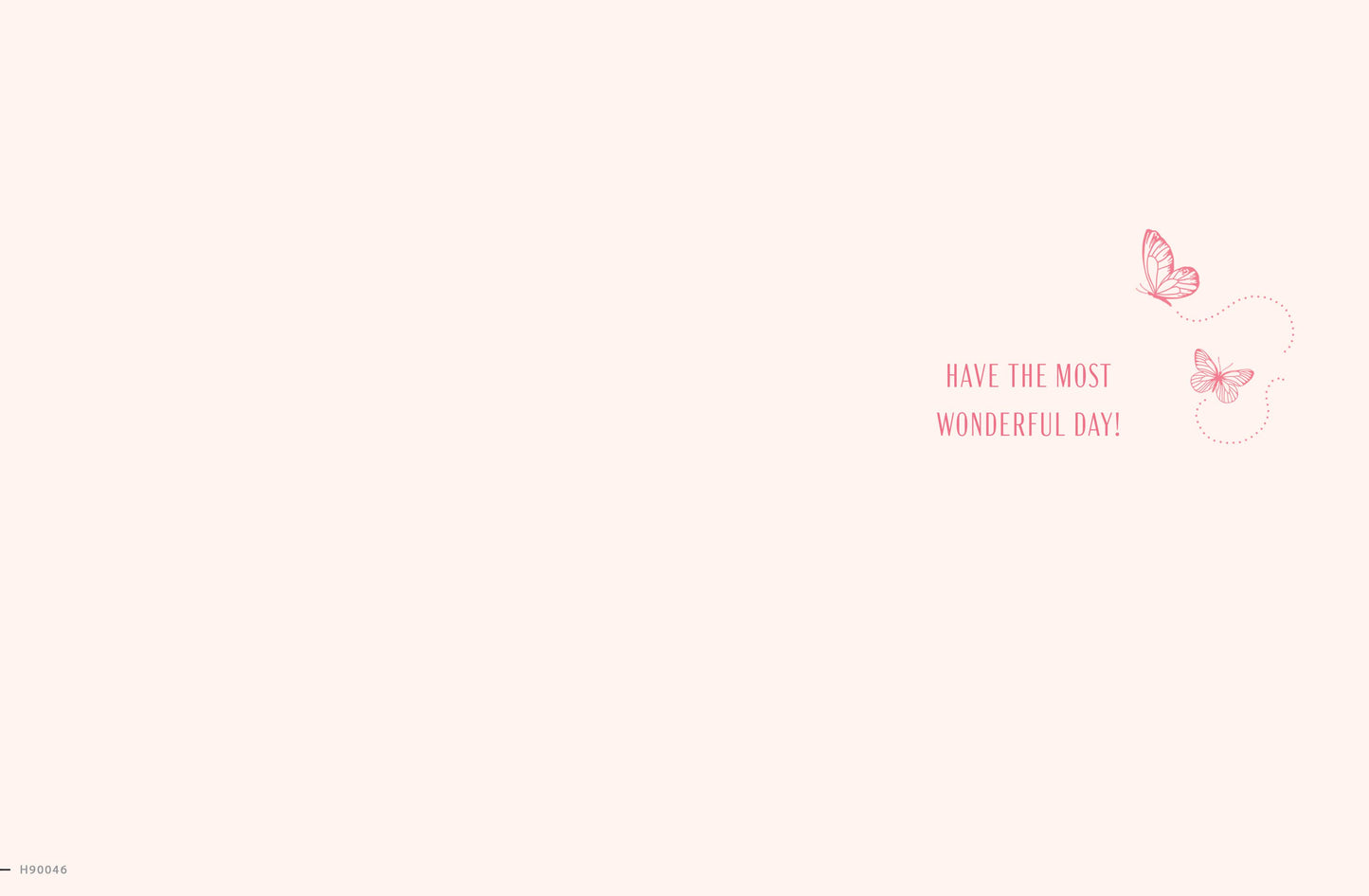 Birthday Card, Mum, Flower On Mint