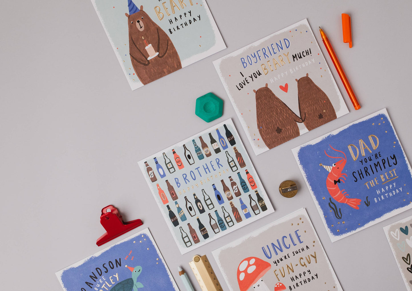 Cobalt Brother Beers Birthday Card