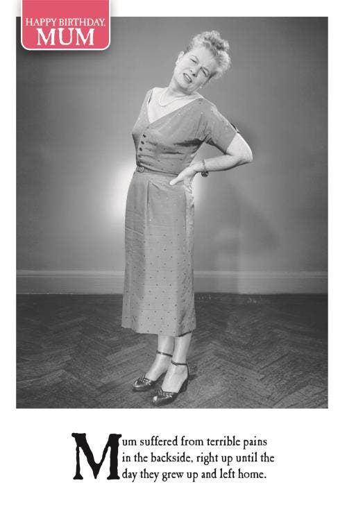 On the Ceiling Mum Woman Holding Back in Pain