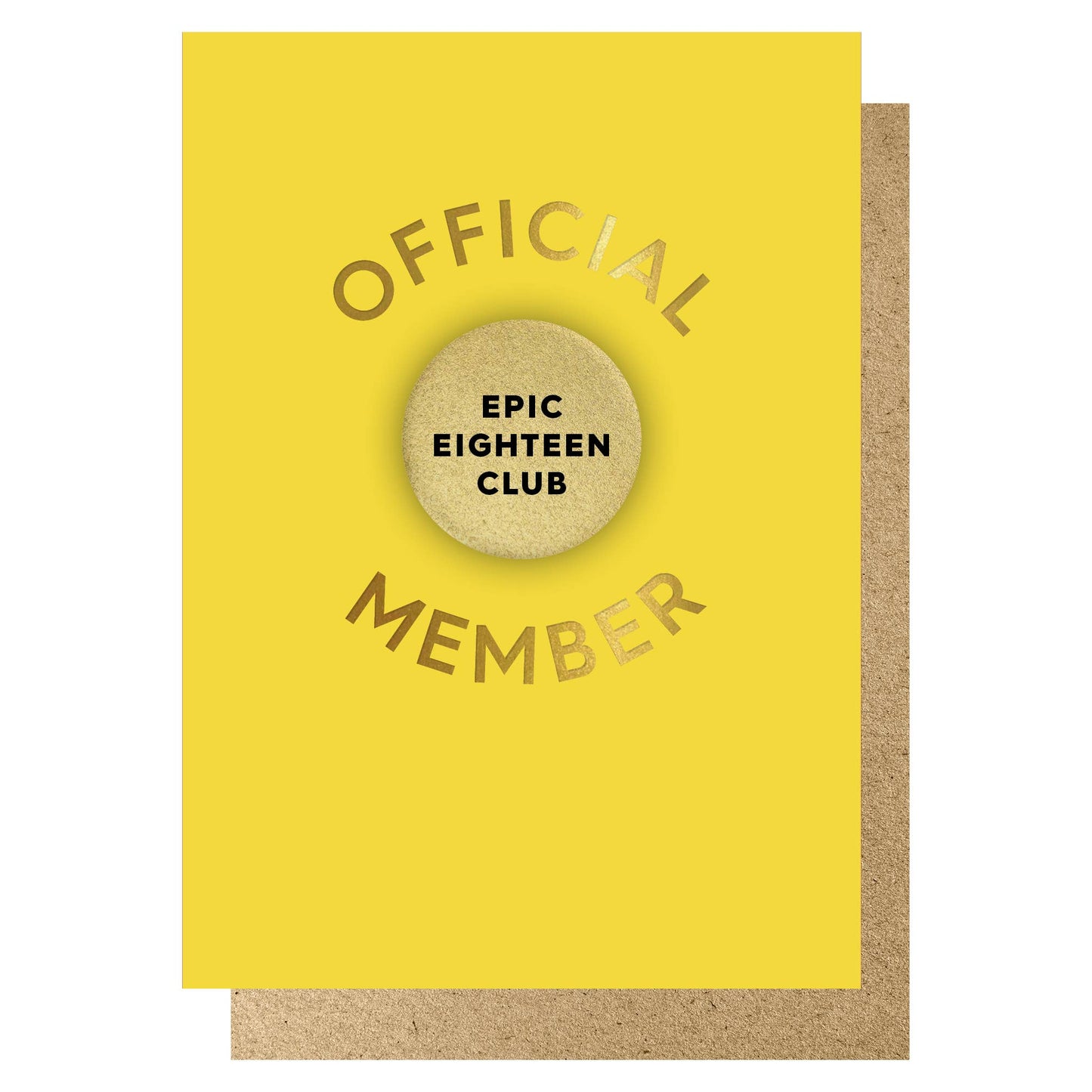 EPIC 18 Official Member Badge Club