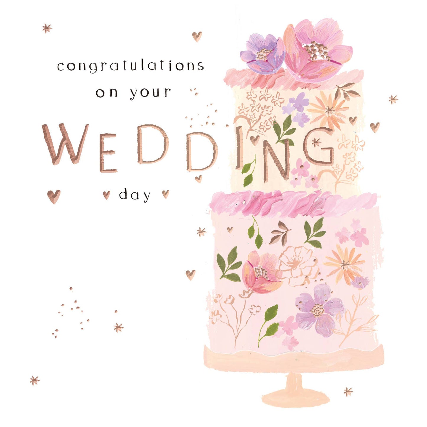 Botanique Wedding Day Cake