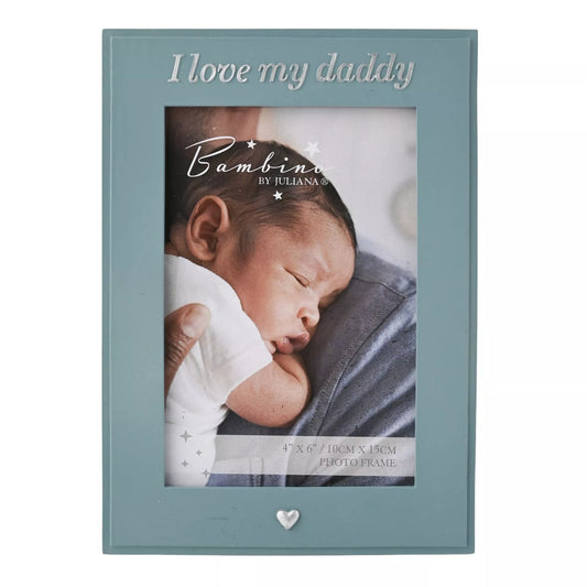 Bambino 'I Love My Daddy' Photo Frame 4" x 6"