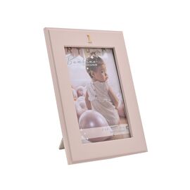 Bambino 1st Birthday Resin Photo Frame Pink 4" x 6"
