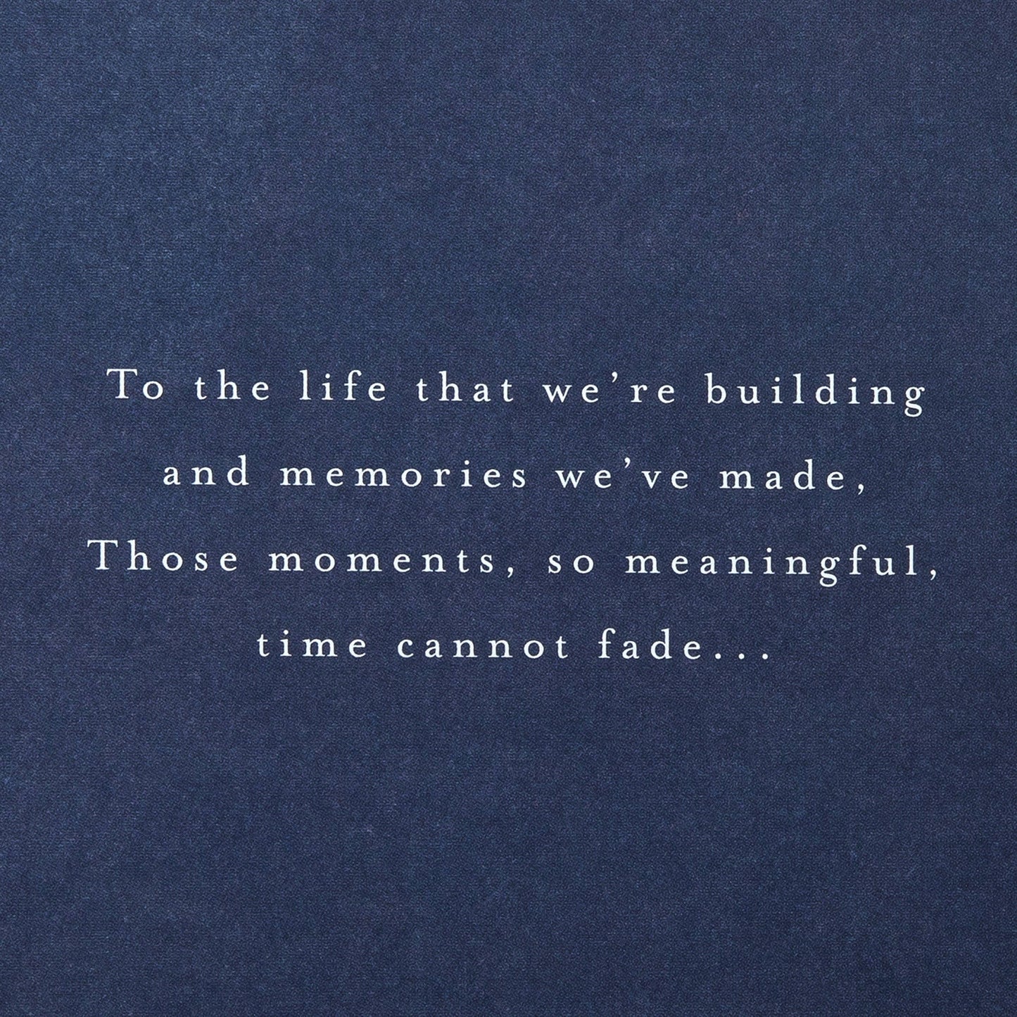 Anniversary Card for Husband - Floral Design with Verse