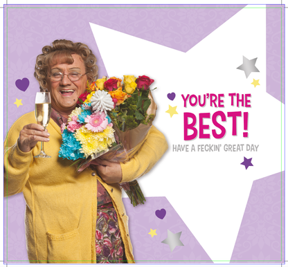 Mrs Brown's Boys 'Mum' Birthday Card