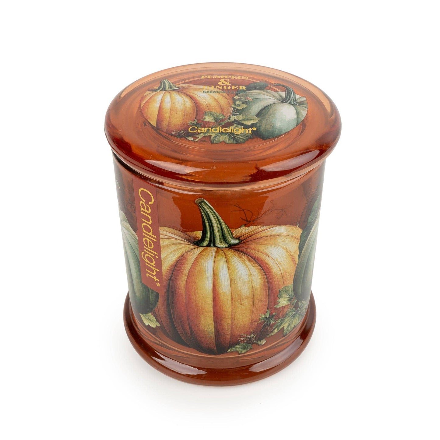 Large Glass Jar Candle - Pumpkin & Ginger