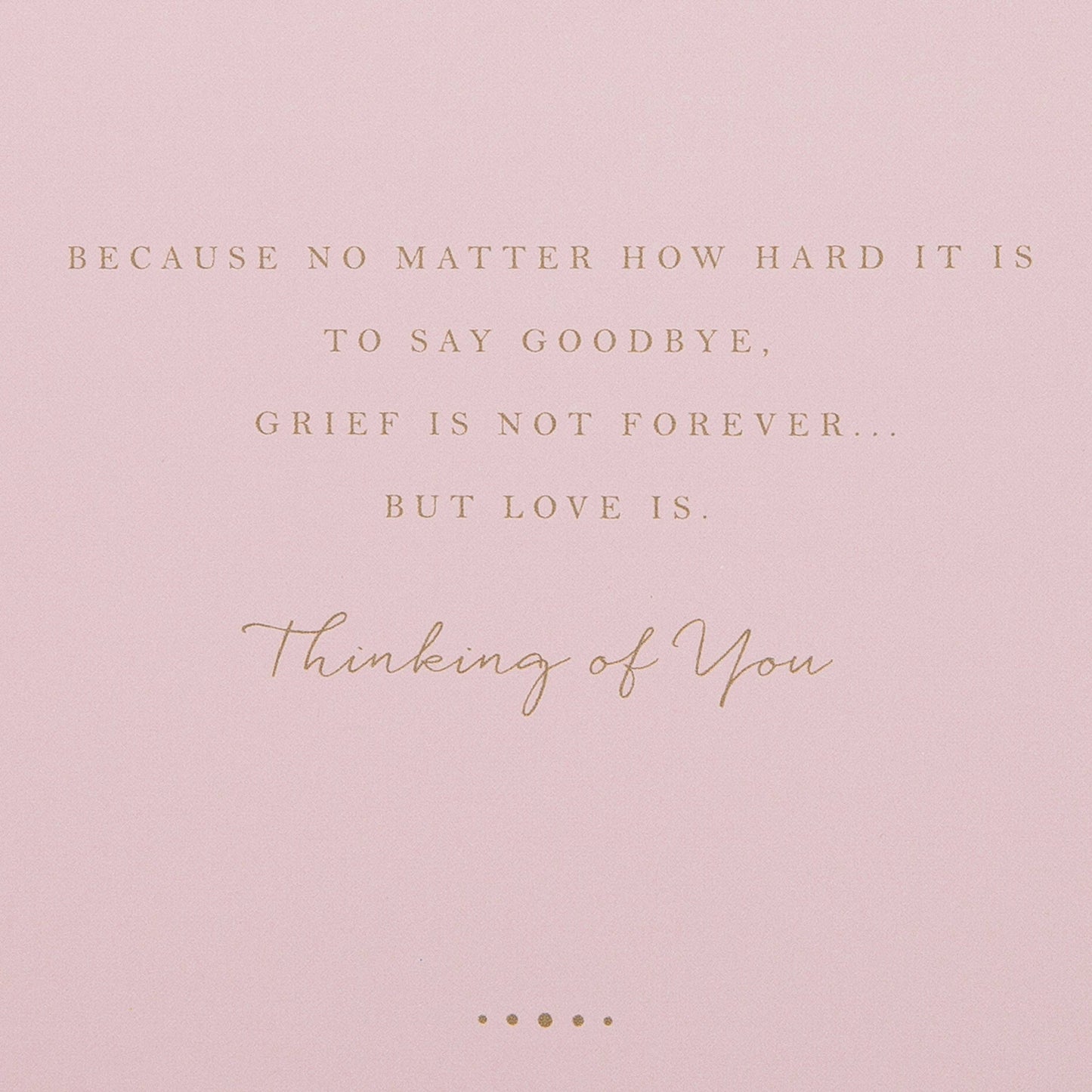 Sympathy Card with Traditional Floral Design and Verse