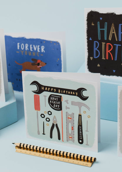 Cobalt Open Birthday Took Kit Card